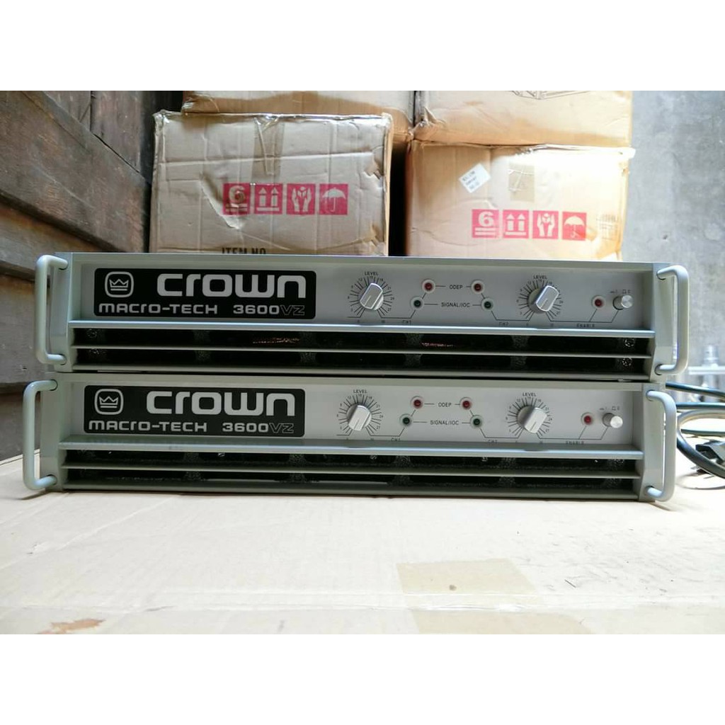 เพาเวอร์แอมป์ Crown MA-3600 VZ