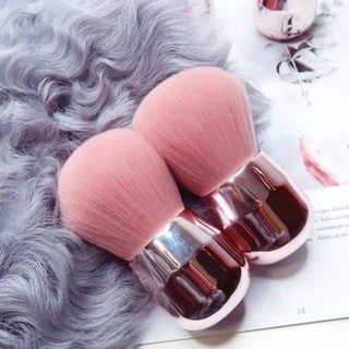 Kabuki Brush แปรงคาบูกิ แปรงทรงพุ่มกลมๆ (สีชมพู)