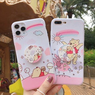 เคส  POCO M3 Redmi 9T Note 8 Pro 9 Pro 9s 9A 9C เคสนิ่ม เคสโทรศัพท์ hp น่ารักๆ มาพร้อมที่จับโทรศัพท์