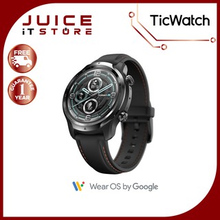 (ลดราคาพิเศษ) TicWatch Pro 3 GPS สมาร์ทวอทช์ Snapdragon Wear™ 4100 รุ่นใหม่ สามารถตรวจ Blood Oxygen