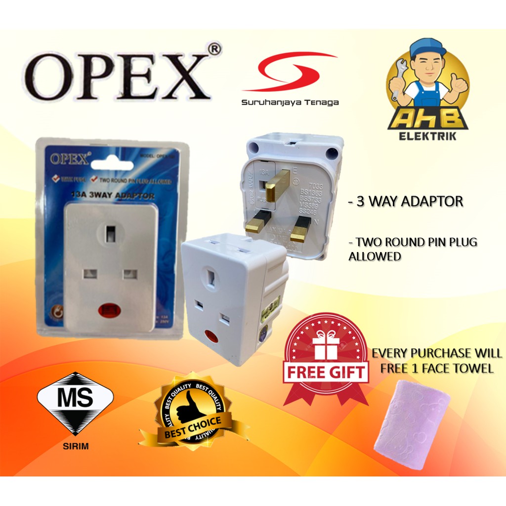 OPEX 3 WAY ADAPTER AD-OPS1003
