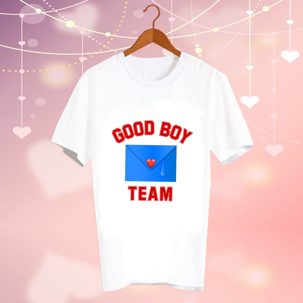 เสื้อยืดสีขาว สั่งทำ Fanmade แฟนเมด แฟนคลับ สินค้าดาราเกาหลี CBC23 good boy team