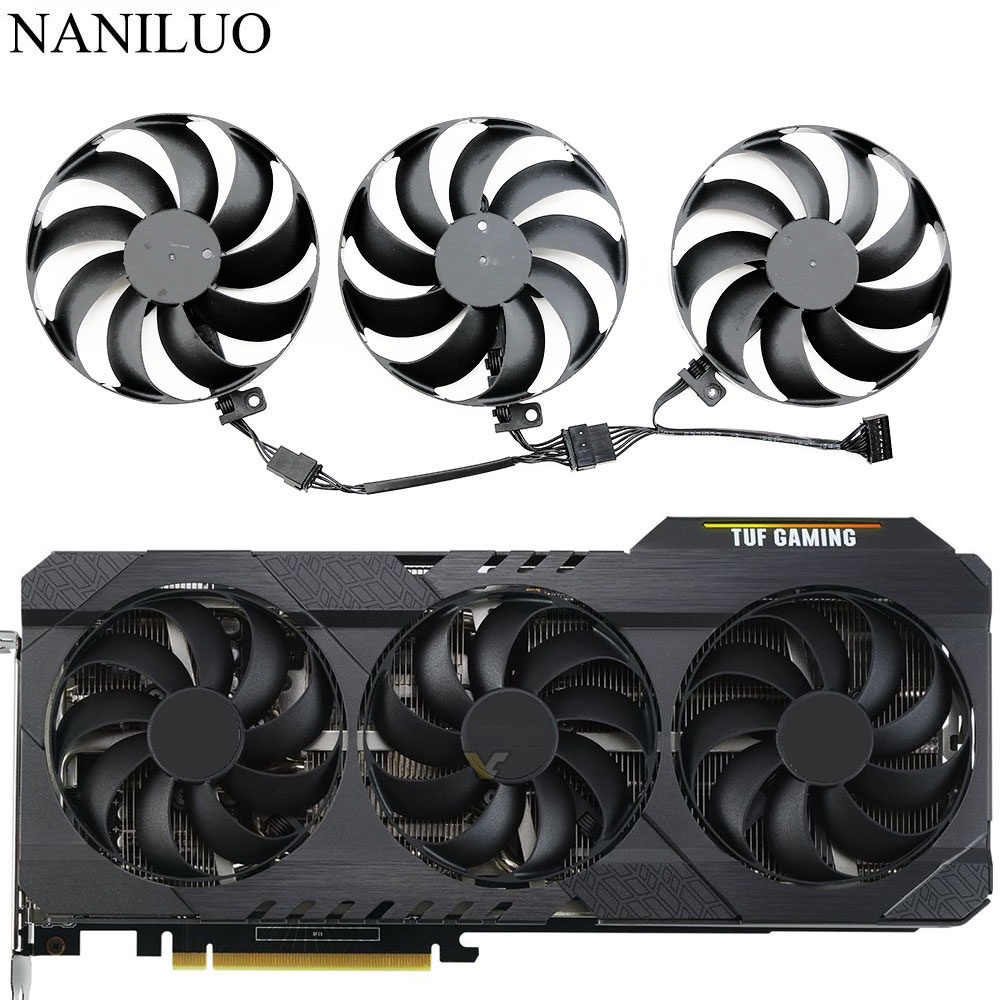 88 มม.12V 0.45A CF9010U12D พัดลม RTX3080 สําหรับ ASUS GeForce RTX 3060 Ti 3070 3080 3090 TUF OC GAMI