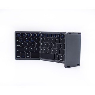 OKER Keyboard พับเก็บได้ blutooth mimni เเบบพกพา
