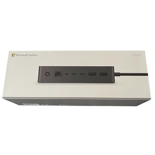 Microsoft Surface Dock 2 (UK Plug) - USB-C, USB-A, 3.5mm Jack, Gigabit Ethernet