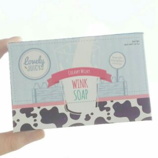 👉Creamg milky wink soap👈