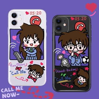 เคสโทรศัพท์มือถือ ซิลิโคนใส ทรงสี่เหลี่ยม ลายการ์ตูนตาราง สําหรับ for iPhone 13 Pro Max Xs Max Xr 12 mini 7 Plus 12 Pro Max