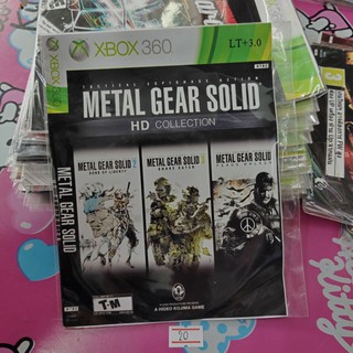 แผ่นเกมส์เอ็กบ็อกซ์ Xbox 360 Metal Gear Solid Hd Collection