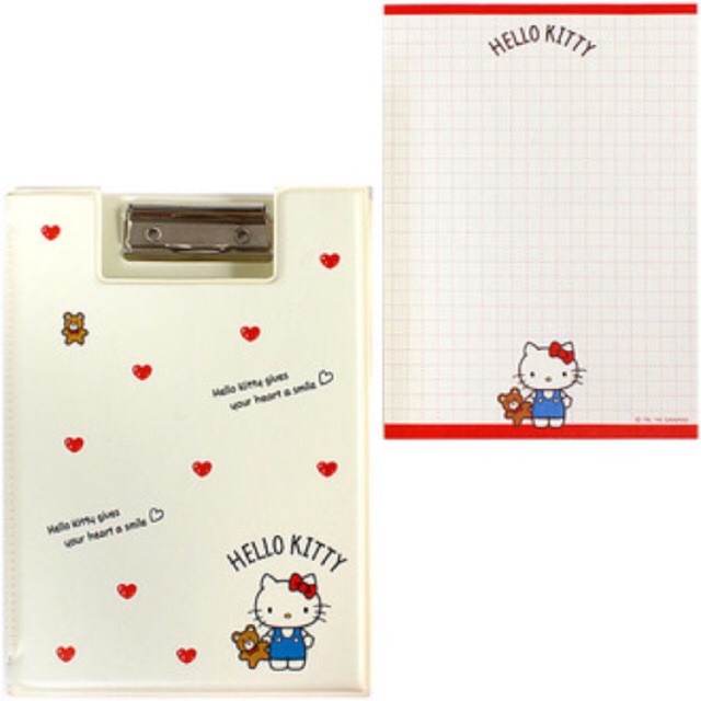 Hello Kitty A6 Note  Clipboard