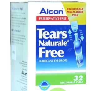 น้ำตาเทียมอัลคอน Alcon Tears Natural Free 0.8ml. บรรจุ 32 หลอด/กล่อง