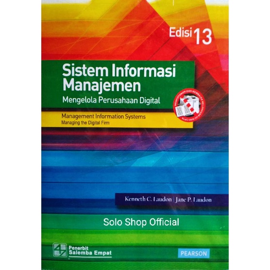 MANAGEMENT INFORMATION SYSTEMS BOOK MANAGING DIGITAL COMPANY 13th EDITION ระบบควบคุมระบบเสียงกลศาสตร