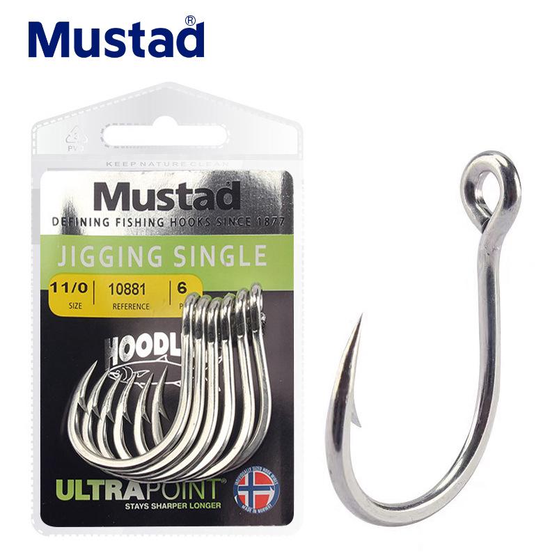 Mustad ตะขอตกปลาทะเล 10881NP-DT + PLUS