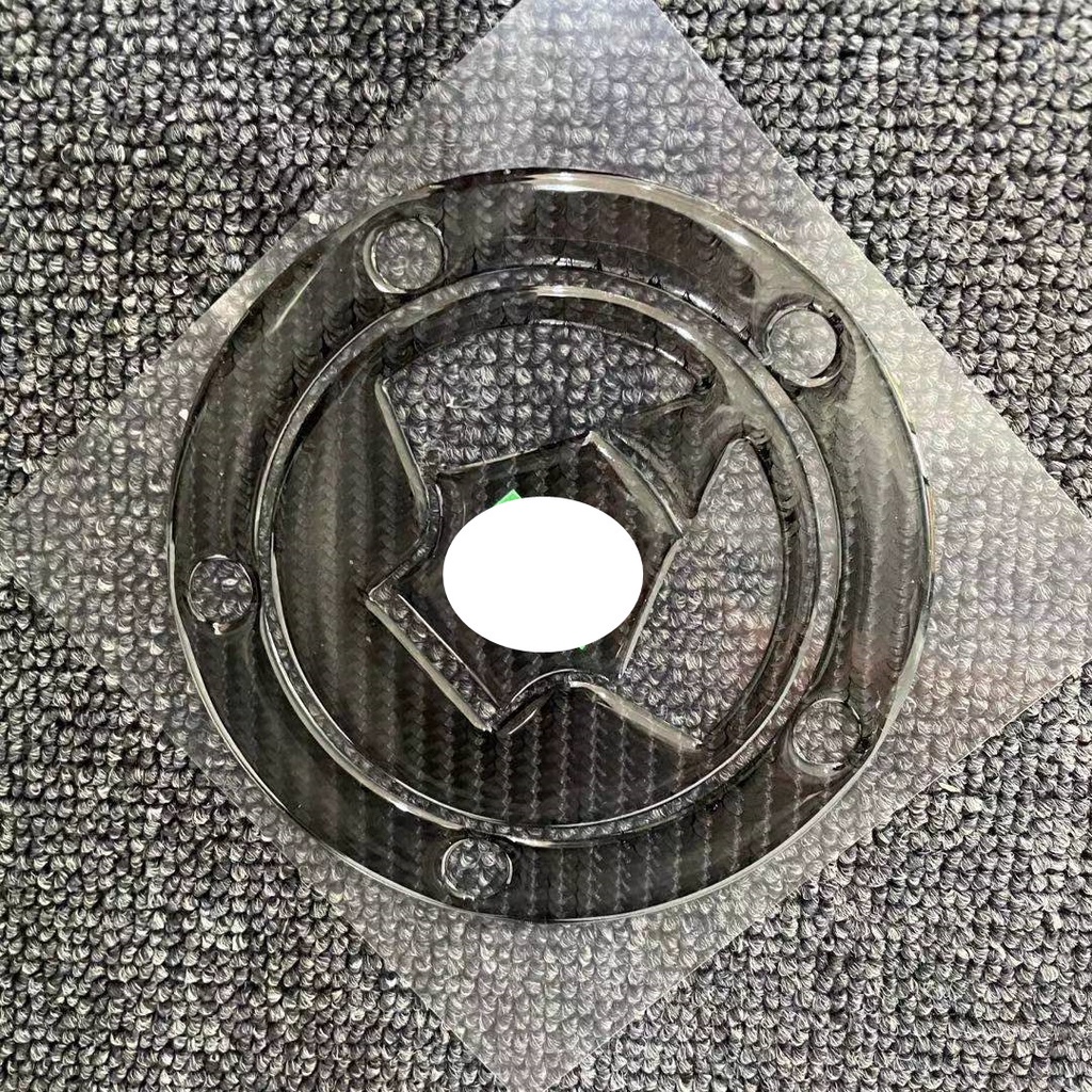 Motorcycle Carbon Fiber Tank Pad Gas Cap Decal Protector Sticker For Ninja ZX6R ZX10R Z1000 Z1000SX 