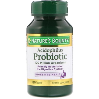 Nature’s Bounty Acidophilus Probiotic 120 Tablets