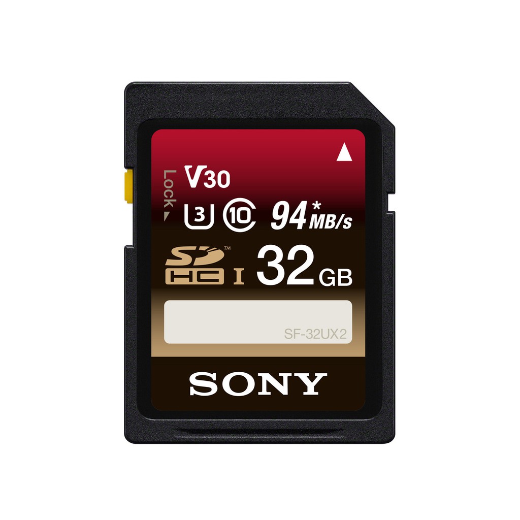 Sony Memory Card SF-32UX Series SD Memory Card 32GB - sony.thailand ...