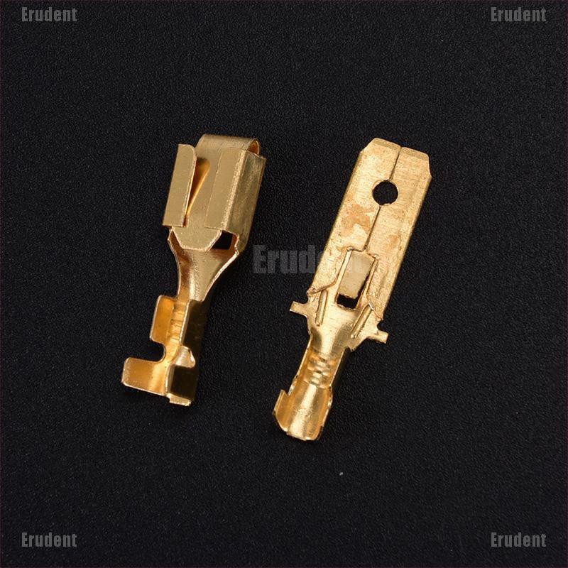 Erudent 6.3มม. 1pin สายเคเบิ้ลเชื่อมต่อ Male Female #8