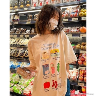 Morning พร้อมส่ง🔥เสื้อยืด Homie Essentials Oversized Tee oversize SML