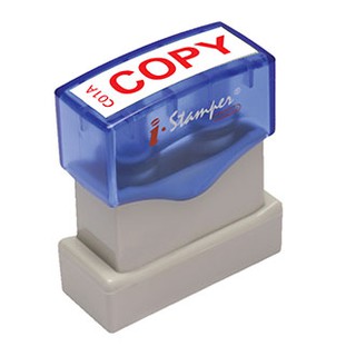 ตรายาง ตราประทับหมึกในตัว ตรายางหมึกในตัว i-Stamper: COPY ตัวทึบ