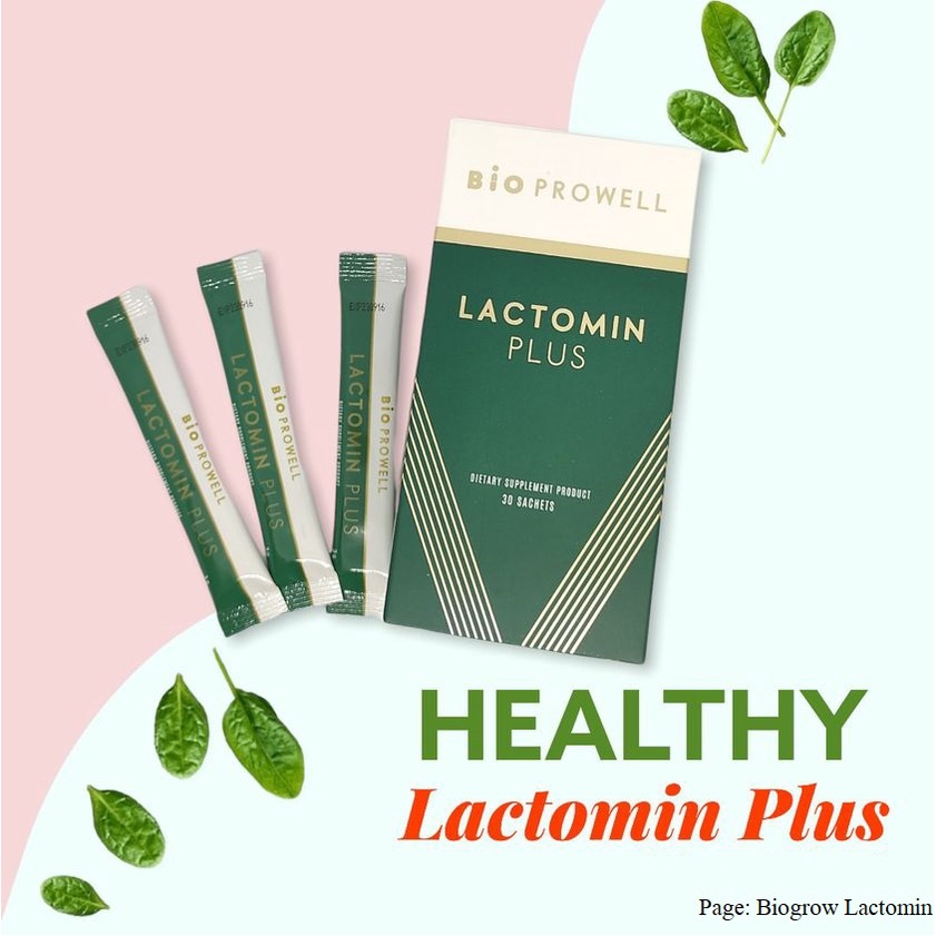 Bioprowell  Lactomin Plus 30 ซอง (แพ็คเกจใหม่)