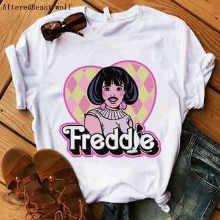 Gildan เสื้อยืดลําลอง แขนสั้น พิมพ์ลาย freddie mercury ของขวัญวันเกิด สําหรับผู้ชาย และผู้หญิง