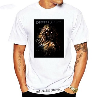 เสื้อยืด พิมพ์ลาย Disturbed Immortalized Tour สีดํา สําหรับผู้ชาย 327880