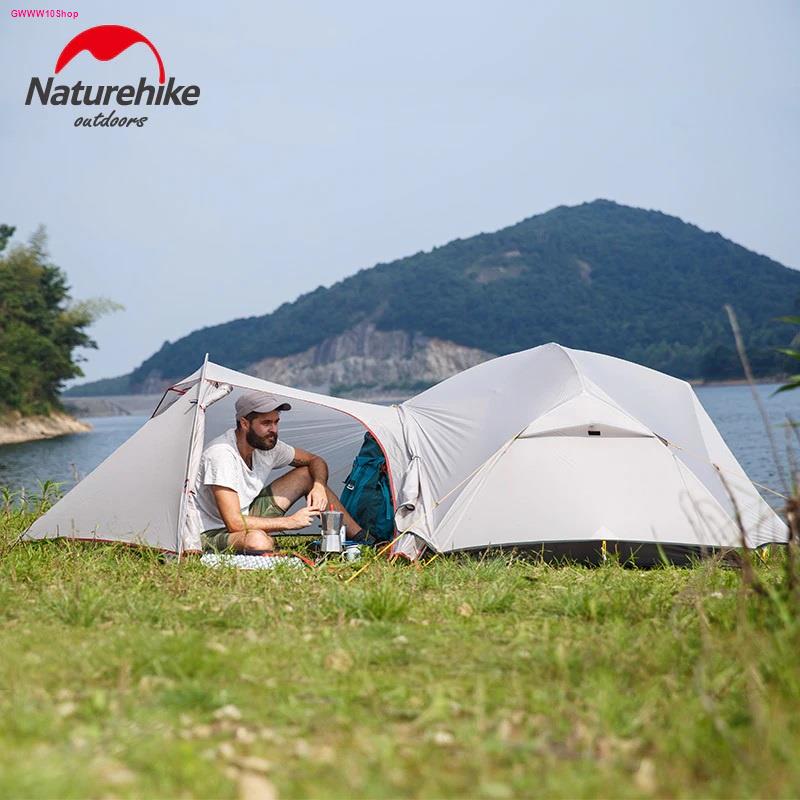 +พร้อมส่ง+ Naturehike Mongar 2 20D tent 3 season เต็นท์ ฤดู สำหรับ คน น้ำหนักเบา เหมาะกับ Outdoor