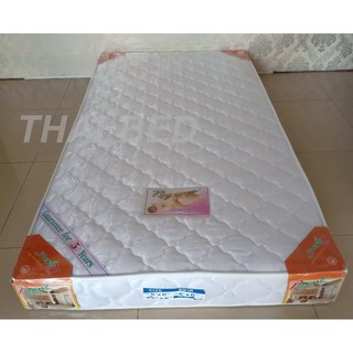 THAI BED Size3.5ฟุต หนา6นิ้ว ที่นอนยางมิลเสริมใยมะพร้าว1นิ้ว ที่นอนเพื่อสุขภาพการหลับนอนที่ดีที่สุด