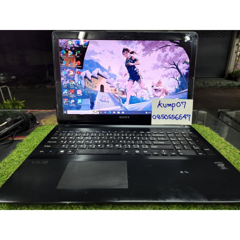 ขาย Notebook SONY VAIO Fit 15E จอ 15 นิ้ว Core i5 RAM 8 HDD 500 มือ2 สภาพดี มีการ์ดจอ 4900 บาท ครับ