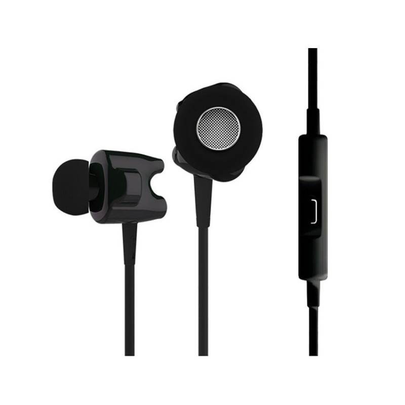 TTPOD หูฟังมีไมค์ T1S รองรับ iPhone / Android (สีดำ)