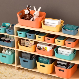 Kitchen Plastic Storage Storage Box / Home Dormitory Desktop Cosmetics Snacks Office Stationery Assortment Organizer