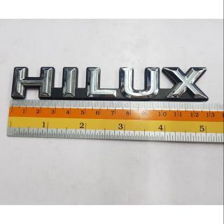 Logo Hilux ของรถ Toyota Mighty-x