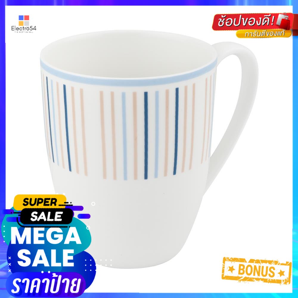 ถ้วยหู BONE CHINA 400ml KECH GUARDIANBONE CHINA MUG 400ml KECH GUARDIAN