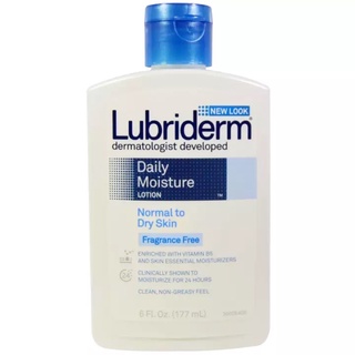 Lubriderm Lubriderm Daily Moisture Lotion, Fragrance Free 177ml.