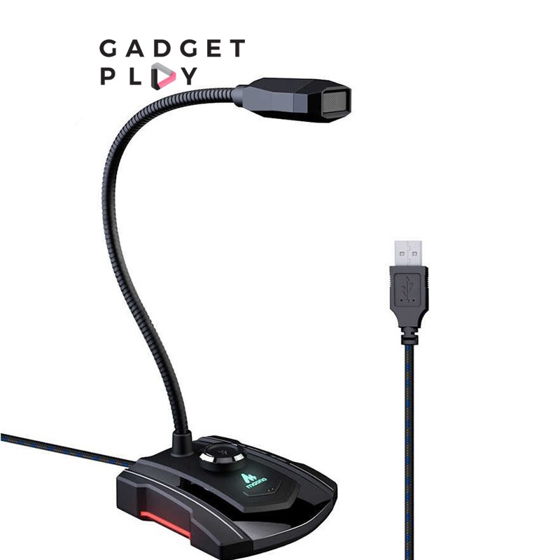 [กรุงเทพฯ ด่วน 1 ชั่วโมง] MAONO AU-GM31 USB Gaming microphone LED light Gooseneck Gain and Volume Control ประกันศูนย์