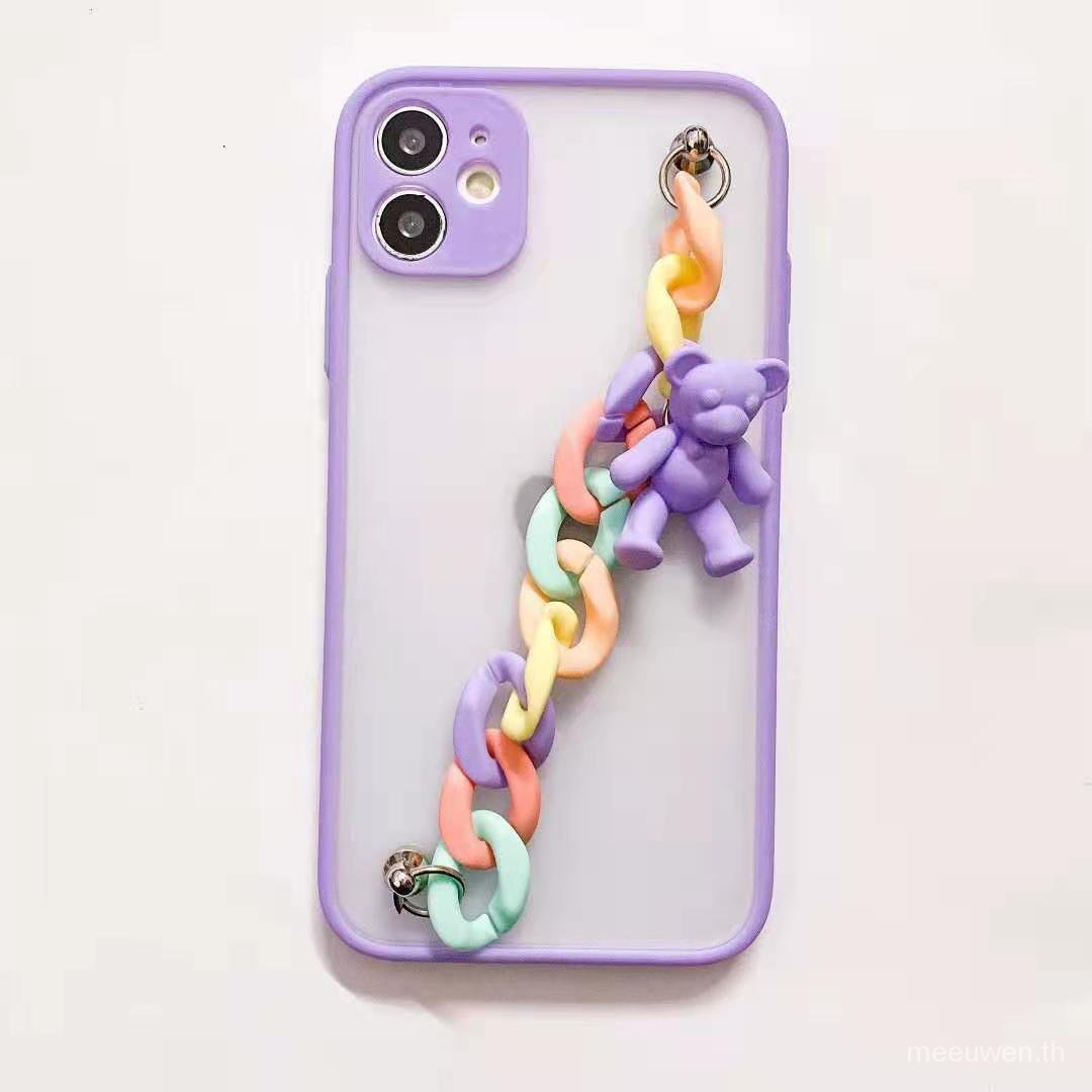 เคสโทรศัพท์มือถือลายการ์ตูนหมีสําหรับ Oppo A53 A15 A11K A9 A 5 A8 A31 A33 A52 A5S A7 A12 A7X A 5 A3S A91 A12E A72 F11 F9Pro Realme C1 #8