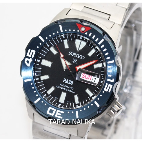นาฬิกา SEIKO Monster Automatic Divers 200 m SRPE27K1 PADI Special Edition (ของแท้ รับประกันศูนย์)