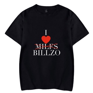 T-shirt  Billzo เสื้อแขนสั้น พิมพ์ลายตัวอักษร ทรงหลวม เข้ากับทุกการแต่งกาย แฟชั่นฤดูร้อนS-5XL