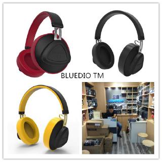 bluedio tm บลูทูธ 5.0 mf hifi หูฟังสเตอริโอไร้สายไมค์