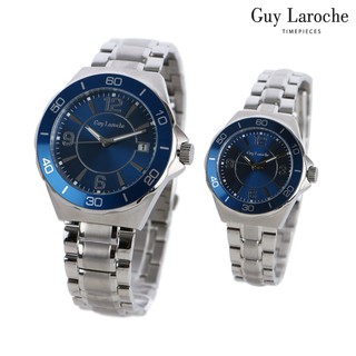 Guy Laroche นาฬิกาข้อมือ รุ่น L6050 - ( สีน้ำเงิน )