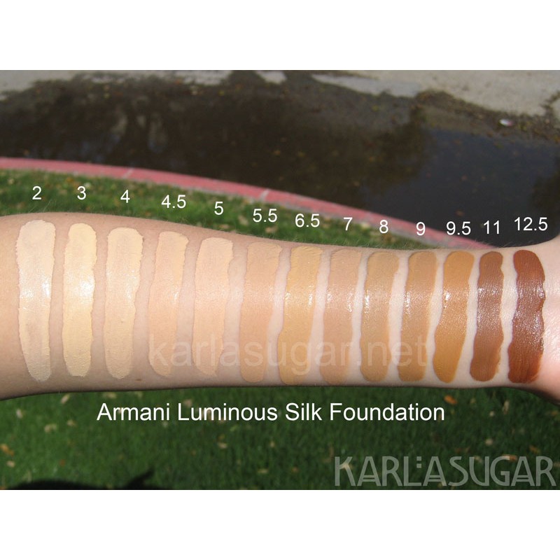 armani luminous silk foundation 9