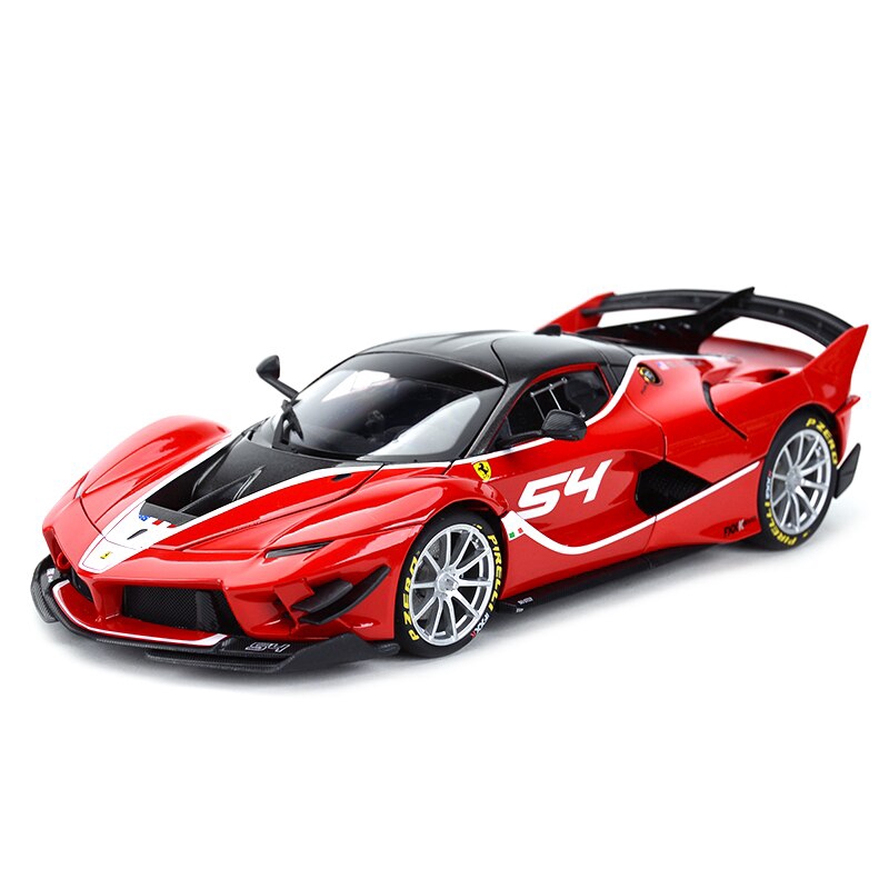 Bburago 1:18 FXX K EVO รุ่นกลั่นกีฬา Static Die Cast ยานพาหนะสะสมของเล่นรถ