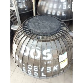 ฝาถังบำบัดน้ำเสียDos ฝาถังดักไขมัน ฝาถังน้ำใต้ดิน DOS ของแท้100% สีดำ