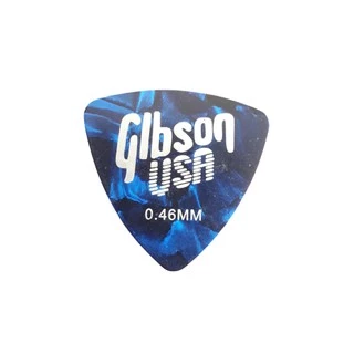 ปิ๊กกีตาร์ Gibson 0.46 ทรงสามเหลี่ยม เซ็ต 5 ชิ้น (คละสี)