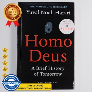 【ขายดี】Homo Deus หนังสือภาษาอังกฤษ