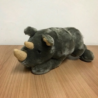 ตุ๊กตาแรด  Rhinoceros Plush, Stuffed Animal, Plush Toy Rhinoceros ตุ๊กตาสัตว์เหมือนจริง  ตุ๊กตาแรด A&amp;A Plush Rhino