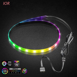 Ior Coolmoon สายไฟ Rgb Argb LED 4 ขา 5V ขนาด 40 ซม.