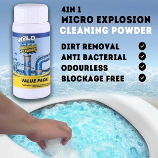 wild tornado sink &amp; drain cleaner ผงละลายไขมันผมน้ำมันสบู่ ท่อน้ำตัน จากสิ่งสกปรก จากเส้นผม,ไขมันสบู่ ในท่อน้ำที่อุตตัน