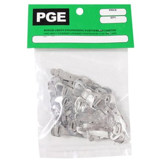 Cable clip CABLE CLIPS AL PGE 35G NO.6 Wiring device Electrical work กี๊ปรัดสายไฟ กิ๊บอะลูมิเนียม PGE 35G NO.6 อุปกรณ์เด