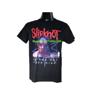 เสื้อยืดสุดเท่เสื้อวง Slipknot เสื้อวินเทจ ลายอมตะ เสื้อวินเทจ สลิปน็อต SKT1735S---5XL