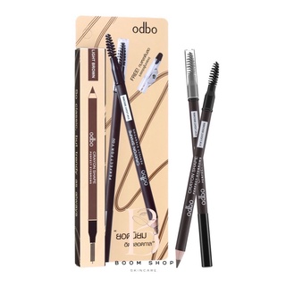 ส่งถูก-ส่งไว📌 Odbo Crayon Shape Perfect Eyebrow โอดีบีโอ เครยอน เชฟ เพอร์เฟค อายบราว (OD768)